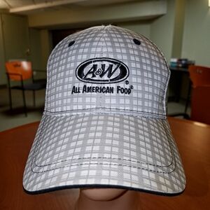 A&W Restaurants All American Food Embroidered Logo Strapback Hat Cap OS